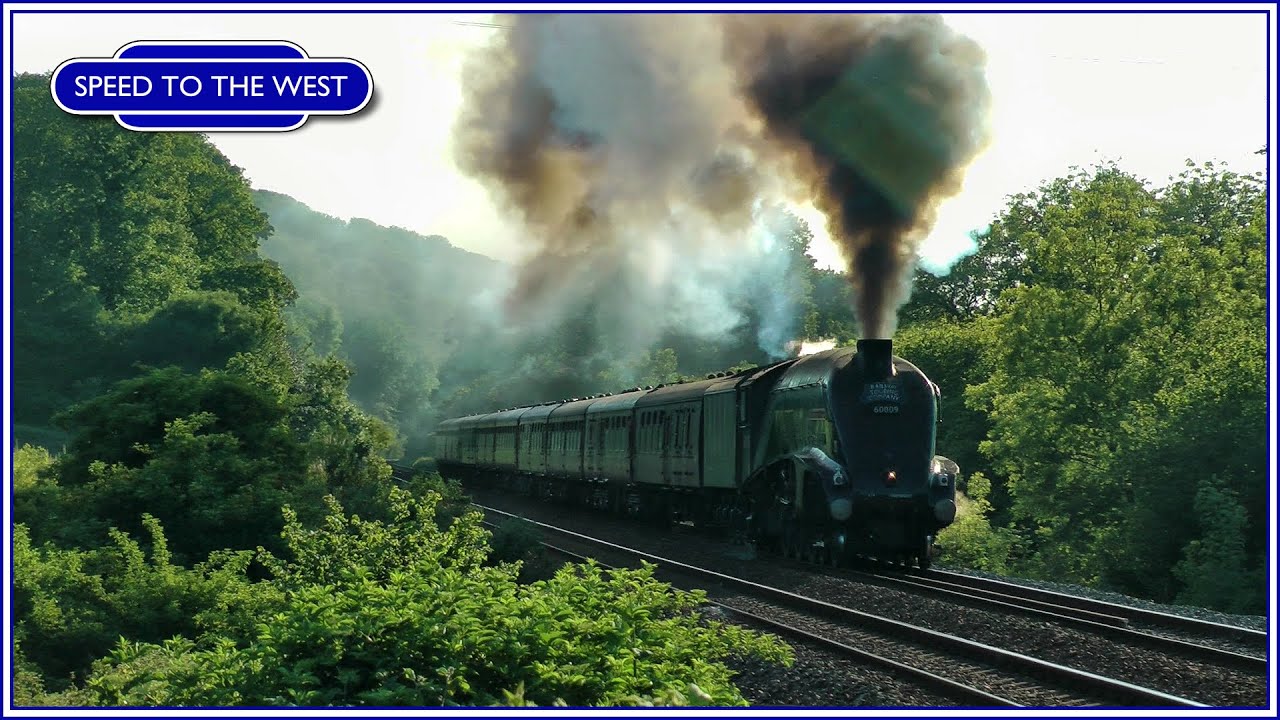 60009 'Union Of South Africa' storms the Devon Banks on The Royal Duchy - 09/06/13