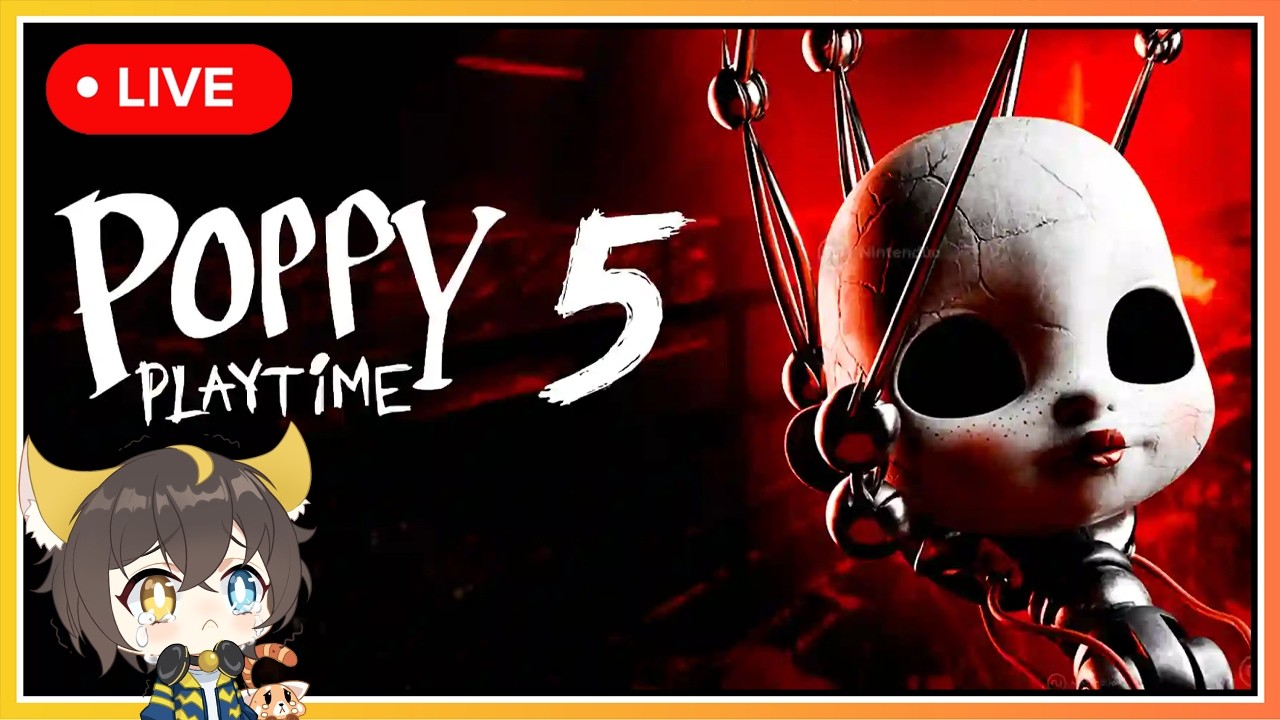 【Poppy Playtime: Chapter 5】🔴 第五章來了🔥大吃一驚還是大失所望？好久沒玩恐怖游戲的膽小沐😨