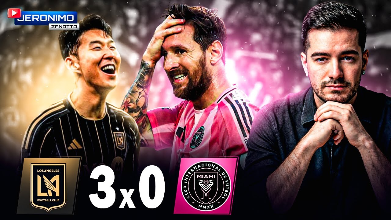 NEM MESSI SALVOU o MIAMI de UM CHOCOLATE de 3 X 0.