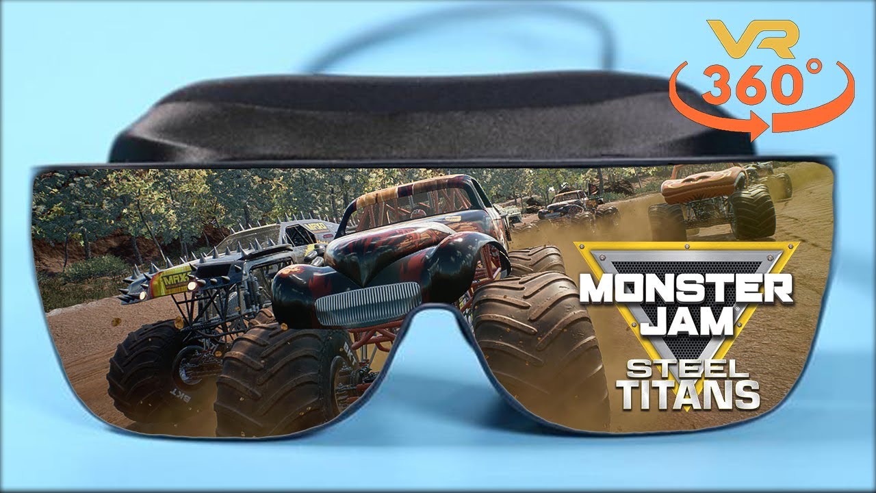 Monster Jam Steel Titans VR 360° 4K Virtual Reality Gameplay