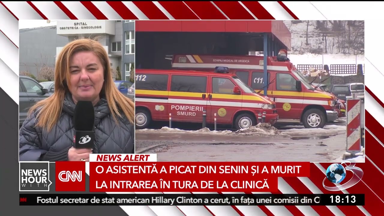 O asistentă a picat din senin și a murit la intrarea în tura de la clinică