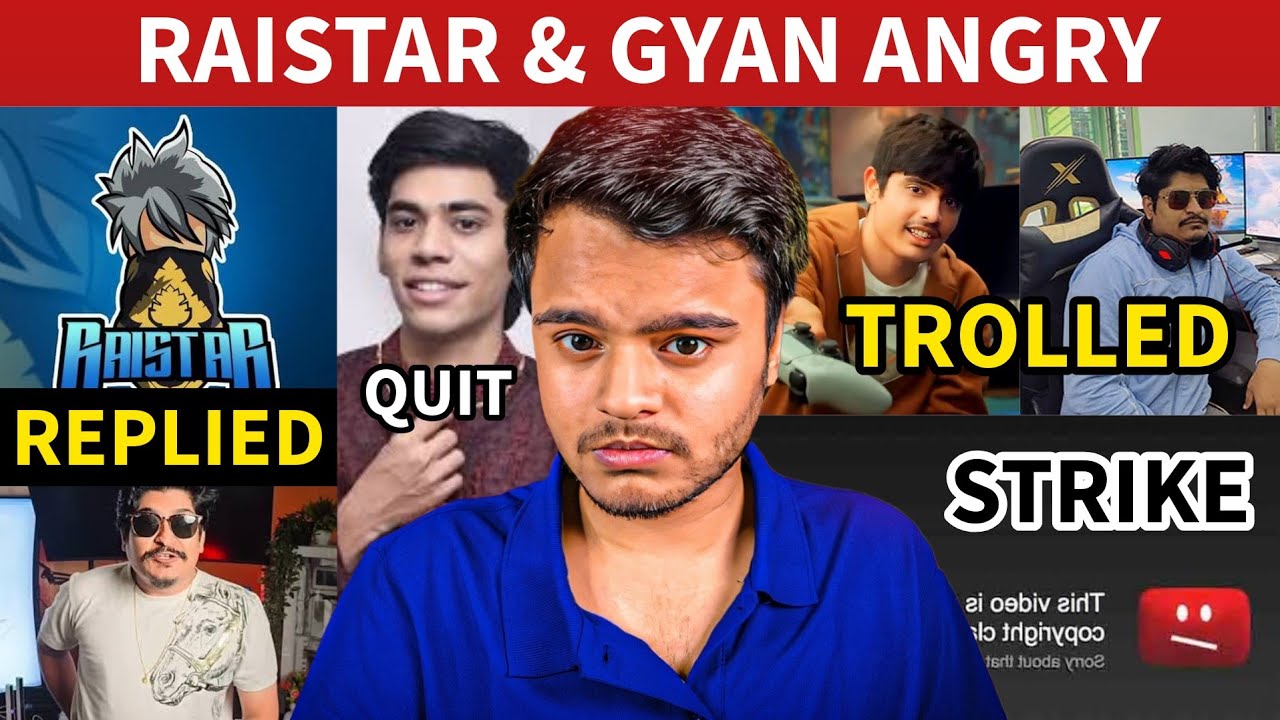 Raistar & Gyan Got Angry On Haters 🤬 Ajjubhai Trolled Gyan Again 🐕 | UG Left PC 🖥 #3