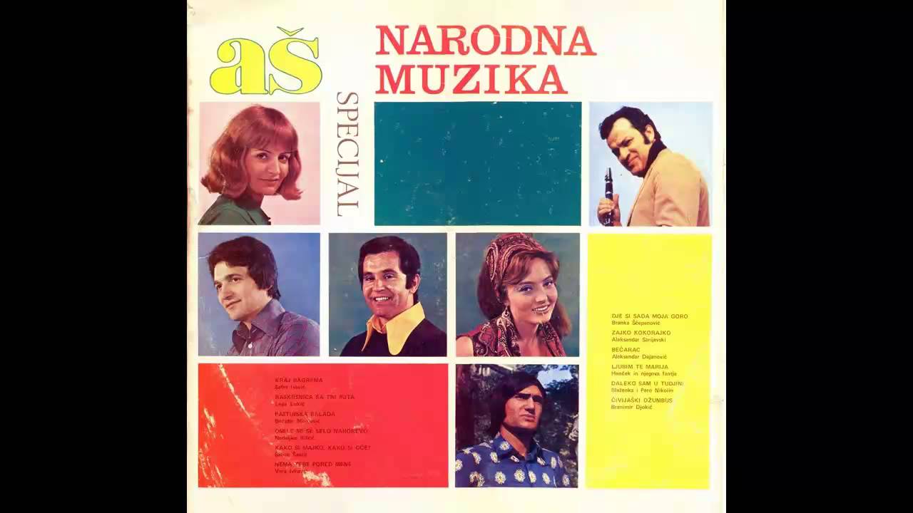 Blazenka i Pero Nikolin - Daleko sam u tudjini - (Audio 1975) HD