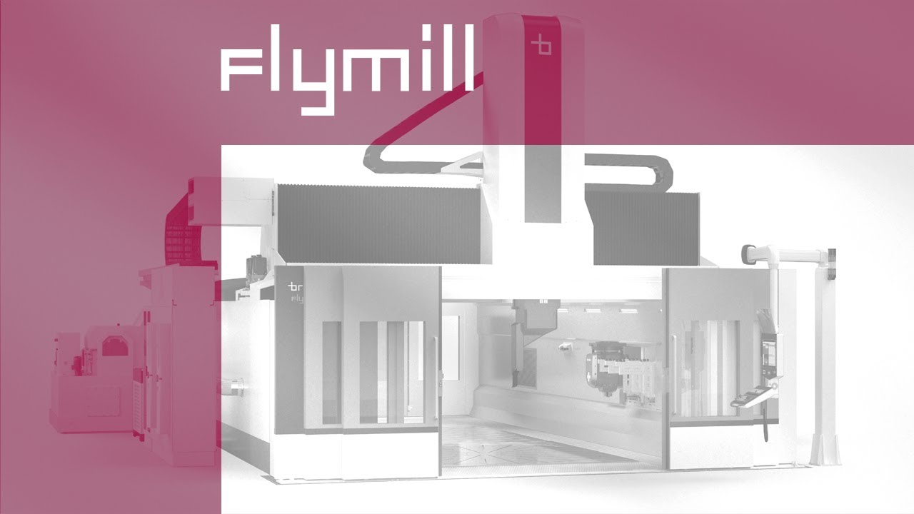 Breton Flymill, the machine for milling and turning very large workpieces