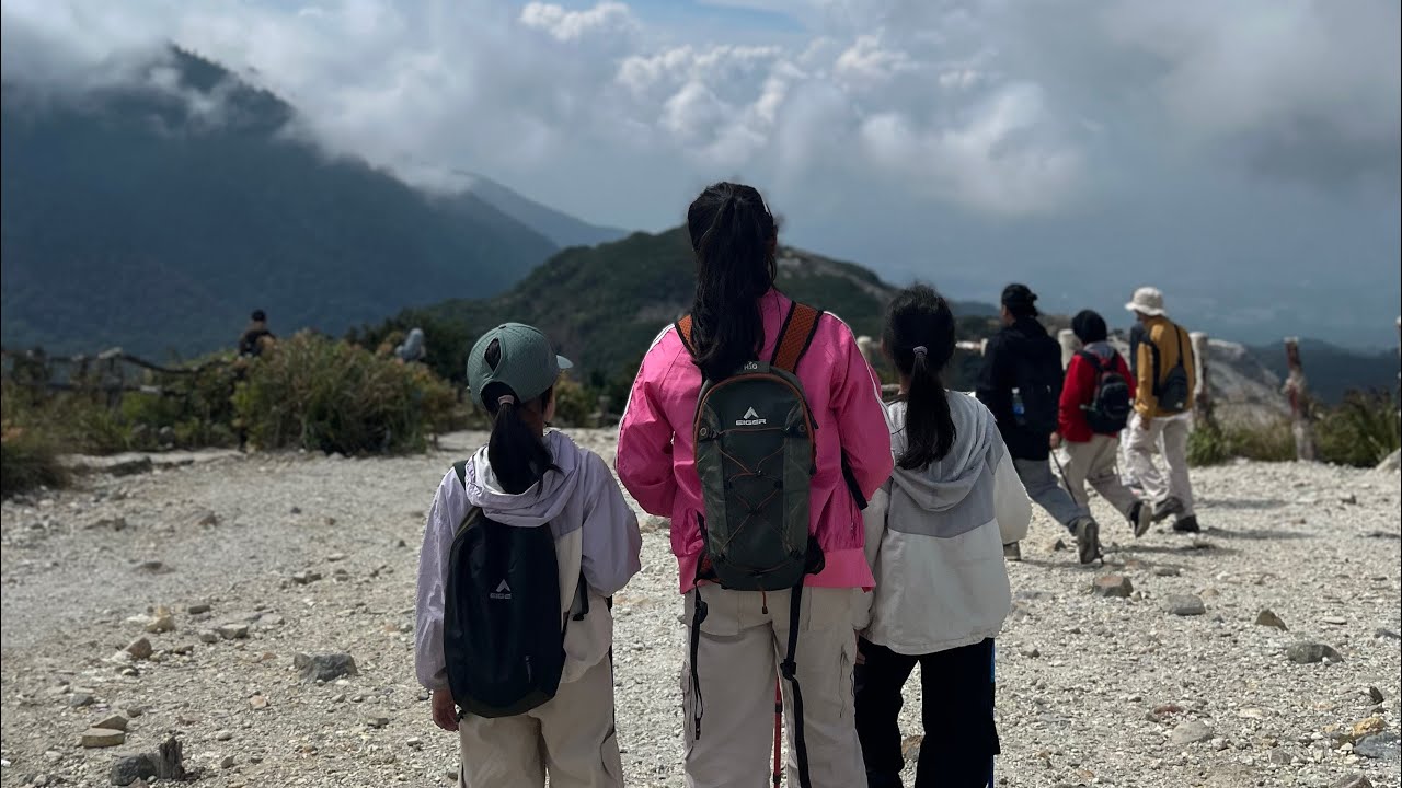 Tektok gunung papandayan bareng 3 bocil🔥