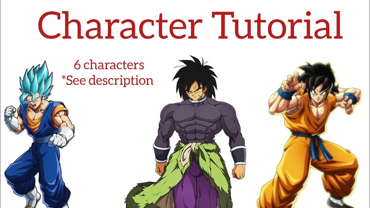 DBS-Breakthrough Rec Room Character Tutorials #dragonball