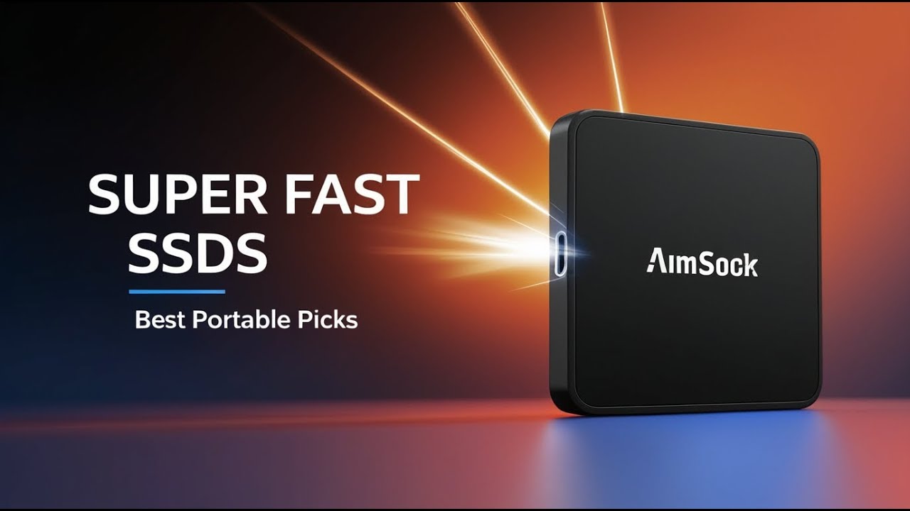 5 Best External SSDs for Fast Data Transfer & Backup