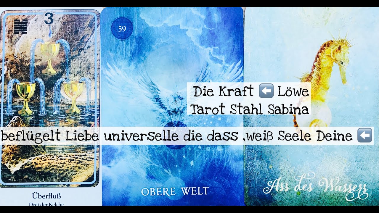 Löwe ⬅️ Deine Seele weiß, dass die universelle Liebe beflügelt