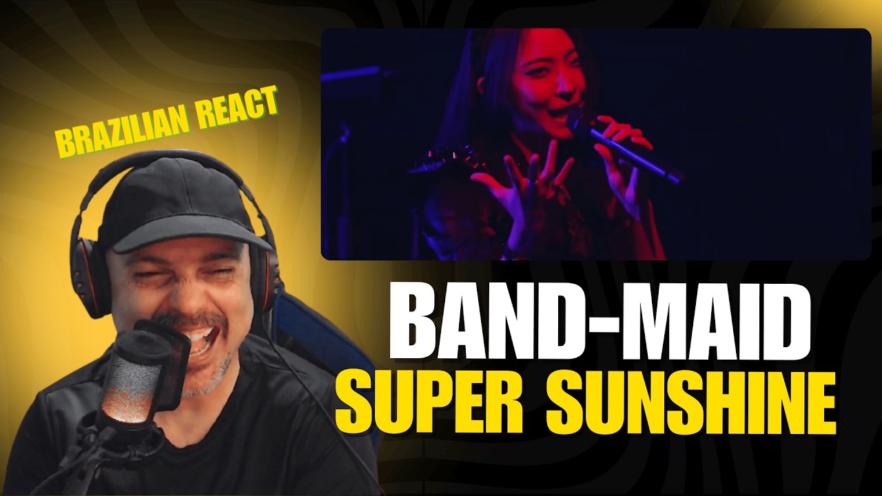 Reaction: BAND-MAID – 「SUPER SUNSHINE」(LIVE) [Available for a Limited Time]