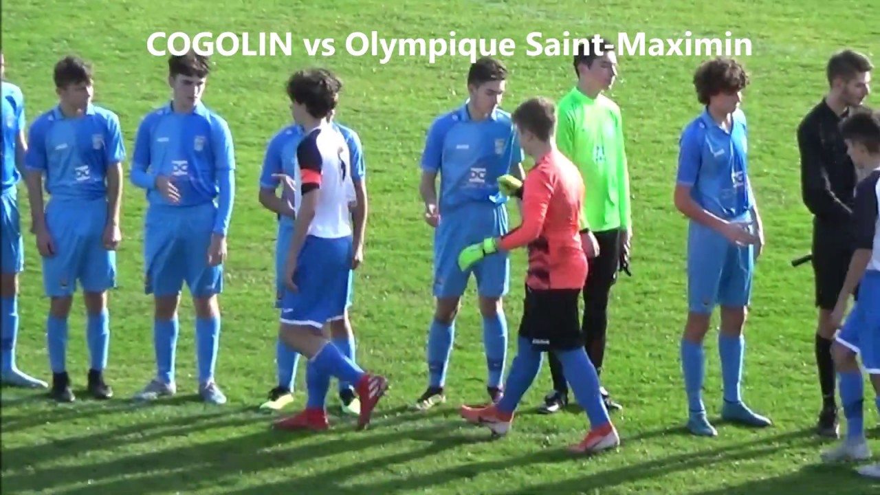 FOOT OSM U16D1 : LE CHOC  COGOLIN vs Olympique Saint-Maximin