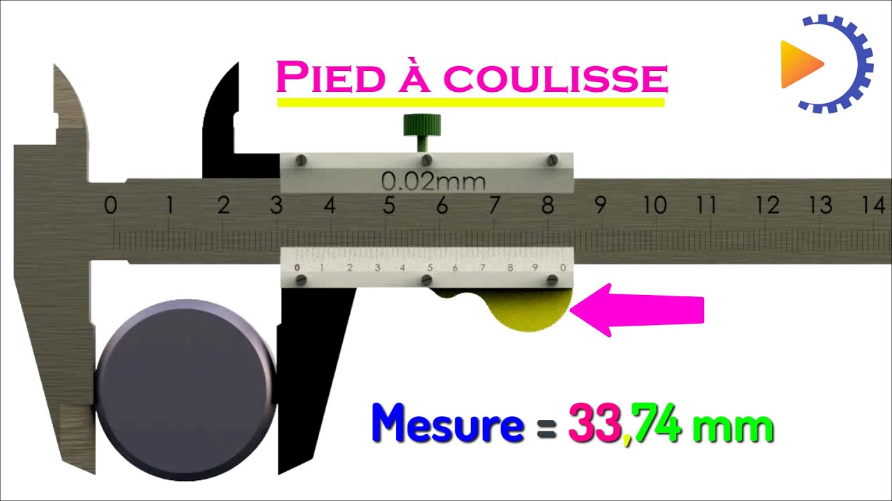 Pied &agrave; coulisse - comment utiliser et lire un calibre &agrave; coulisse ?