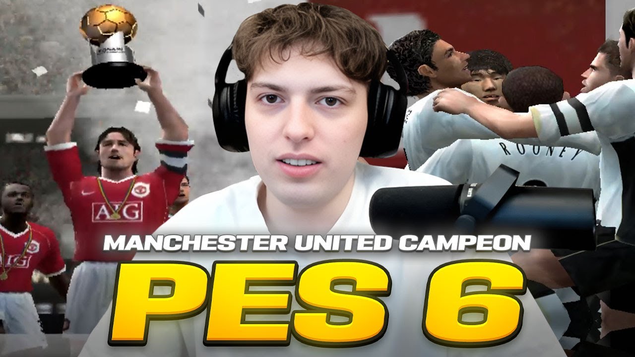 SALGO CAMPEON DE LA CHAMPIONS CON UNITED EN EL PES 6 - LA DAVONETA LO VOLVIÓ A HACER