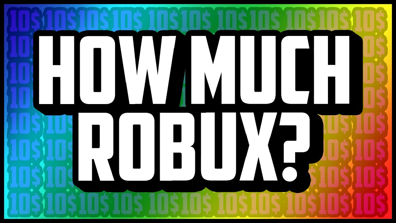 HOW MUCH ROBUX DO YOU GET FROM A $10 ROBLOX CARD? How Much Robux Does a $10 Roblox Card Give
