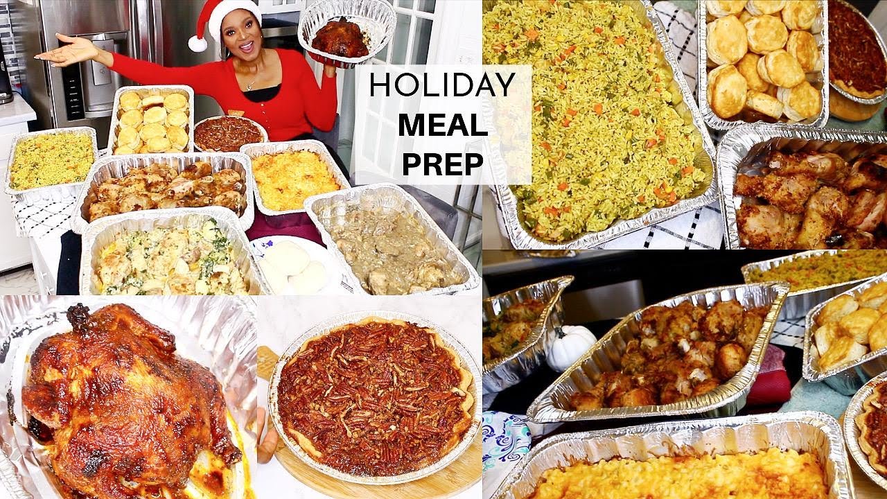 HOLIDAY MEAL PREP IDEAS : PERFECT THANKSGIVING RECIPES & FAMILY MEAL IDEAS | OMABELLETV