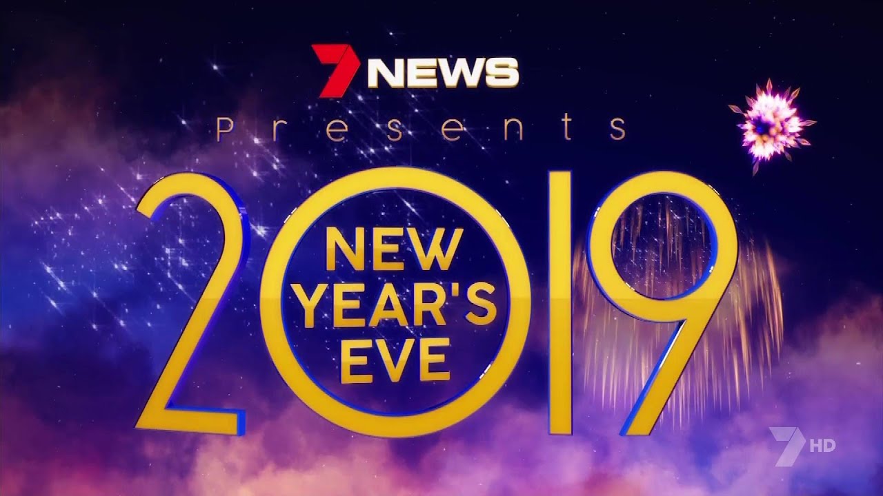 Melbourne 2019 New Years Eve 7 news Opening