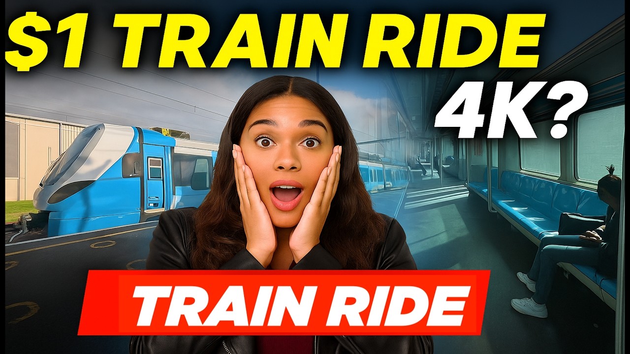 The Cheapest Train Ride: Stellenbosch to Eerste River EXPOSED (4K)