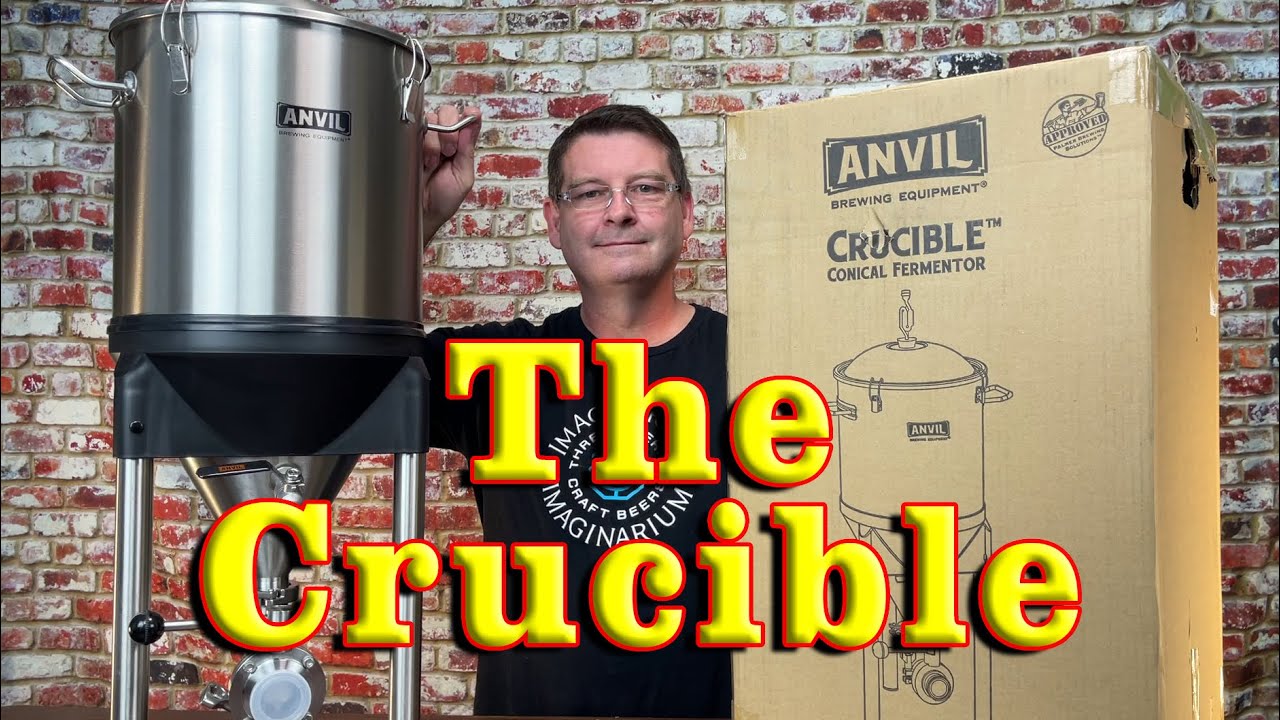Anvil Crucible Conical fermenter unboxing and detailed overview