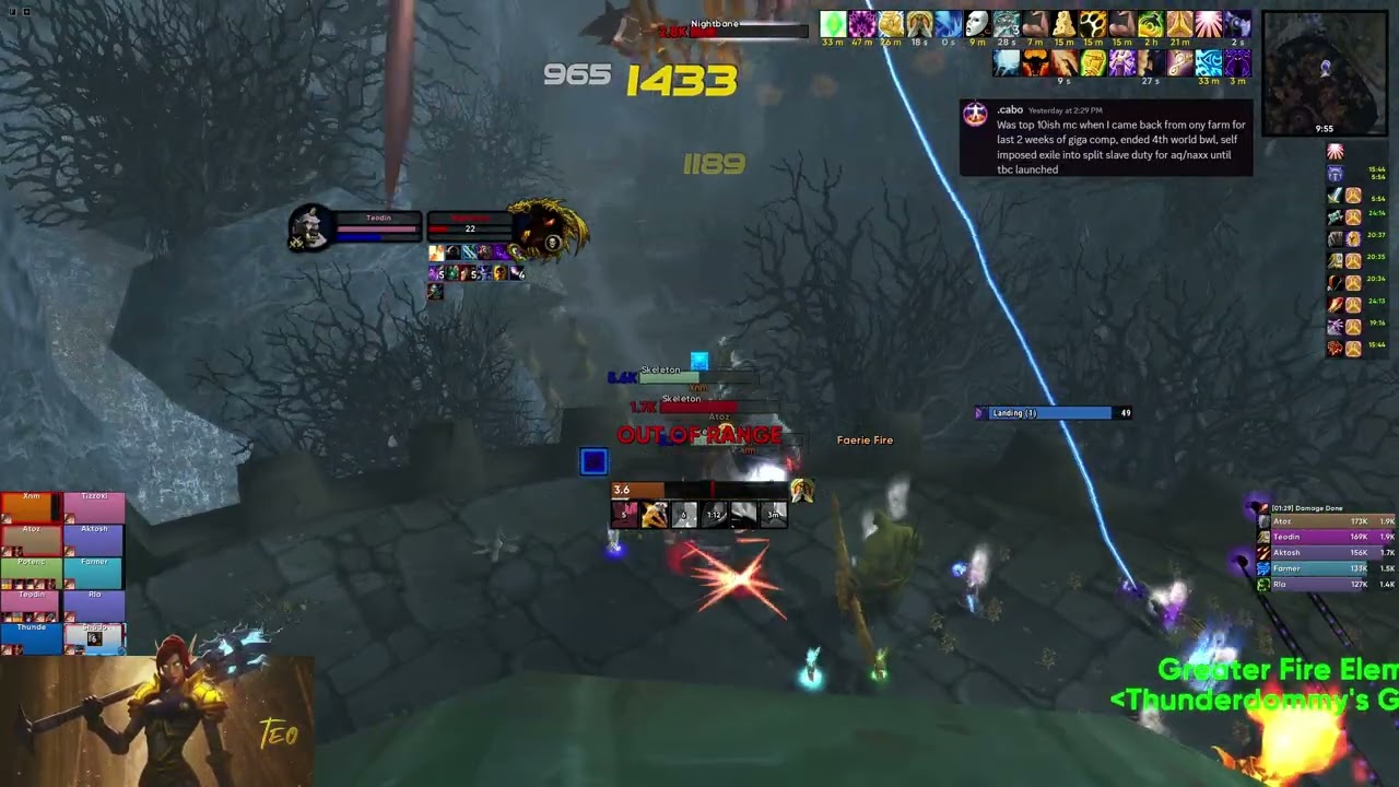 1.5K DPS | #1 World Retribution Paladin Nightbane | TBC Anniversary