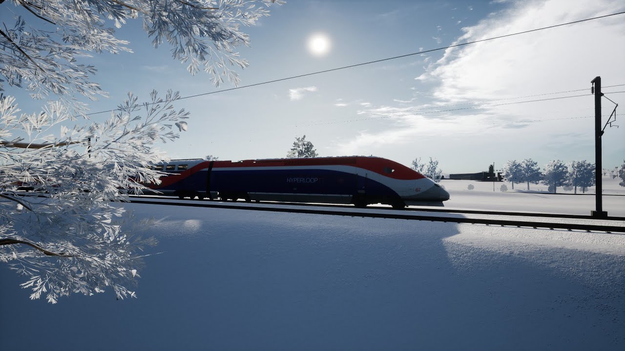 Train Sim World 3 TGV ou LGV 2N2 hyperloop TT