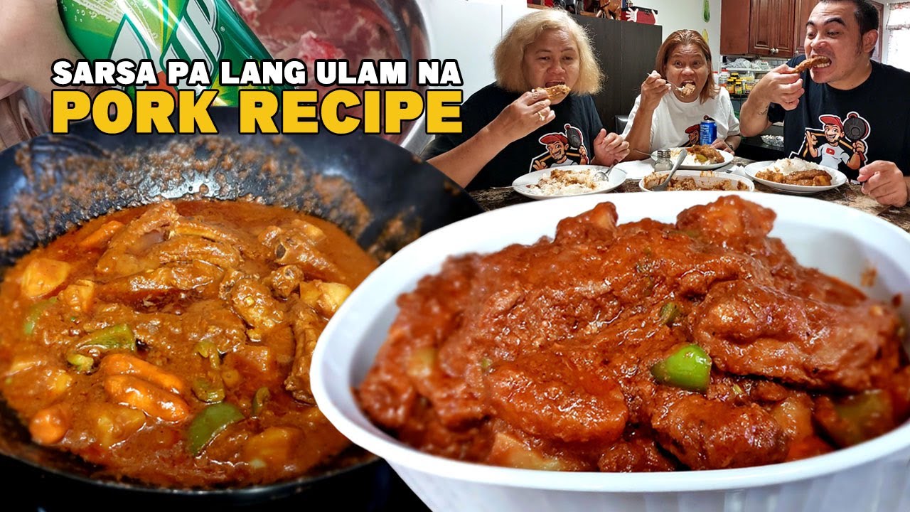 Sarsa pa lang, Ulam na! Ultimate Pork Ribs Recipe!!