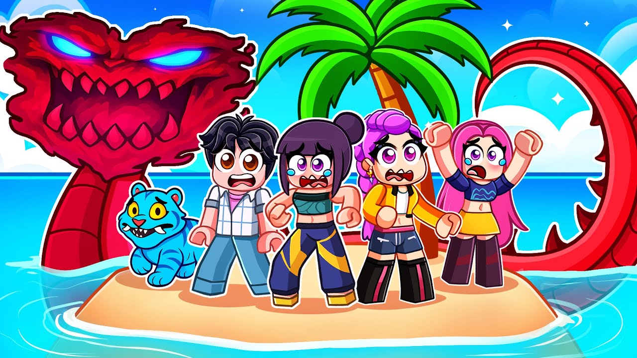 Surviving On A HUNTRIX ONLY ISLAND…