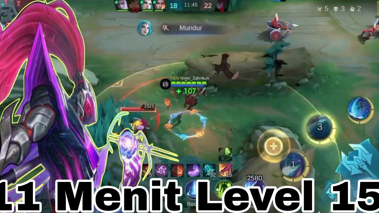 Mode jungle !! Objektif + agak mukil dikit - Mobile legend bang bang 