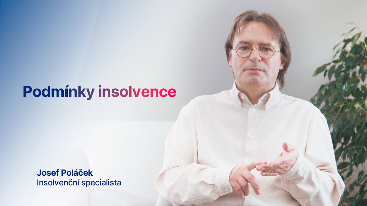 Podm&iacute;nky insolvence &ndash; Josef Pol&aacute;ček, abivia s.r.o.