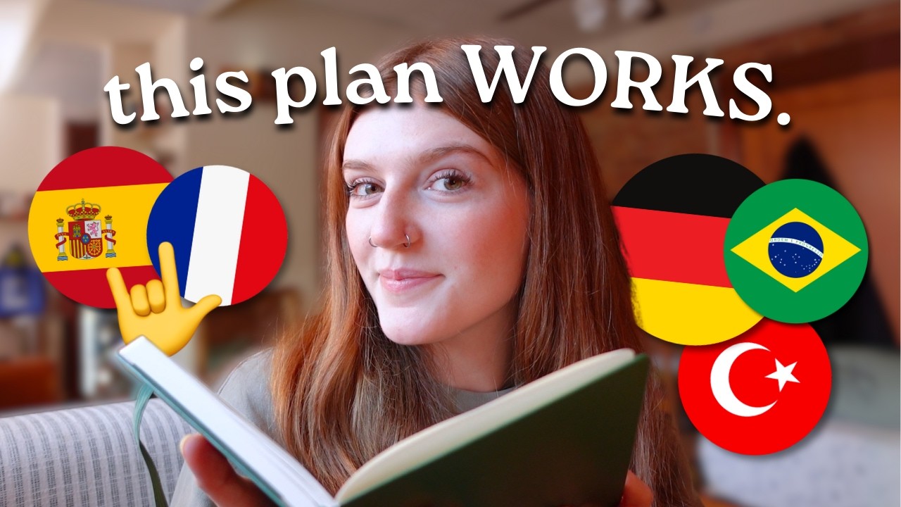 how i balance learning 7+ languages (my weekly plan)