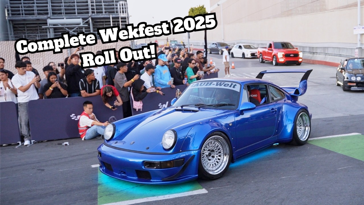 Wekfest SJ 2025 Roll Out! Modified Car Roll Out!