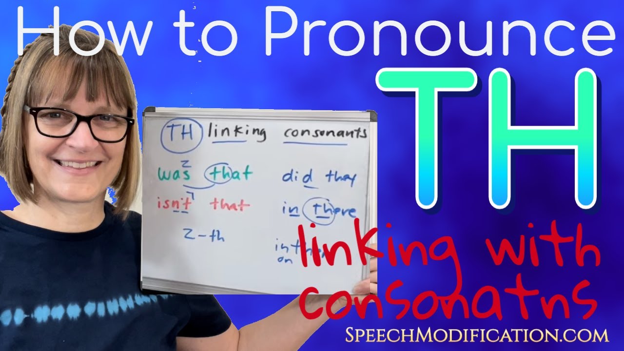 How to Pronounce TH: Linking Words with Consonant Sounds (Live Q & A Class)
