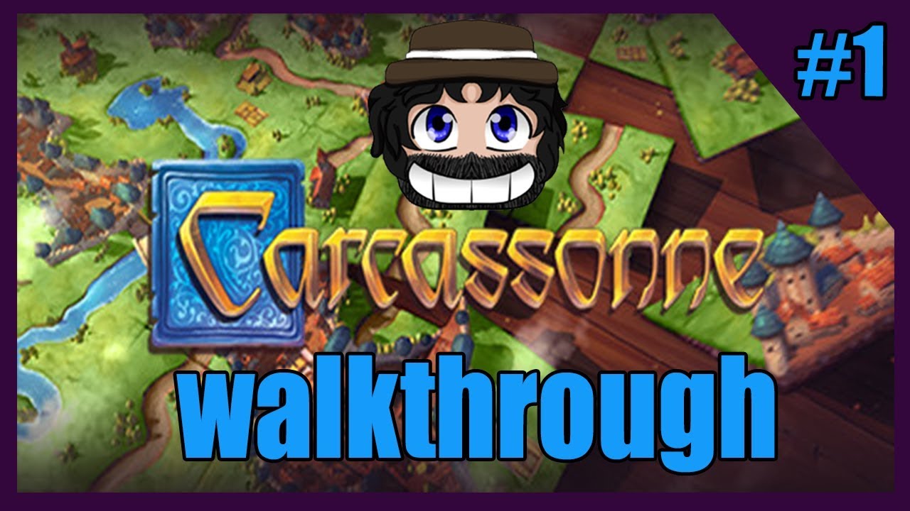 Carcassonne - Tiles And Tactics #1 Learning To Play