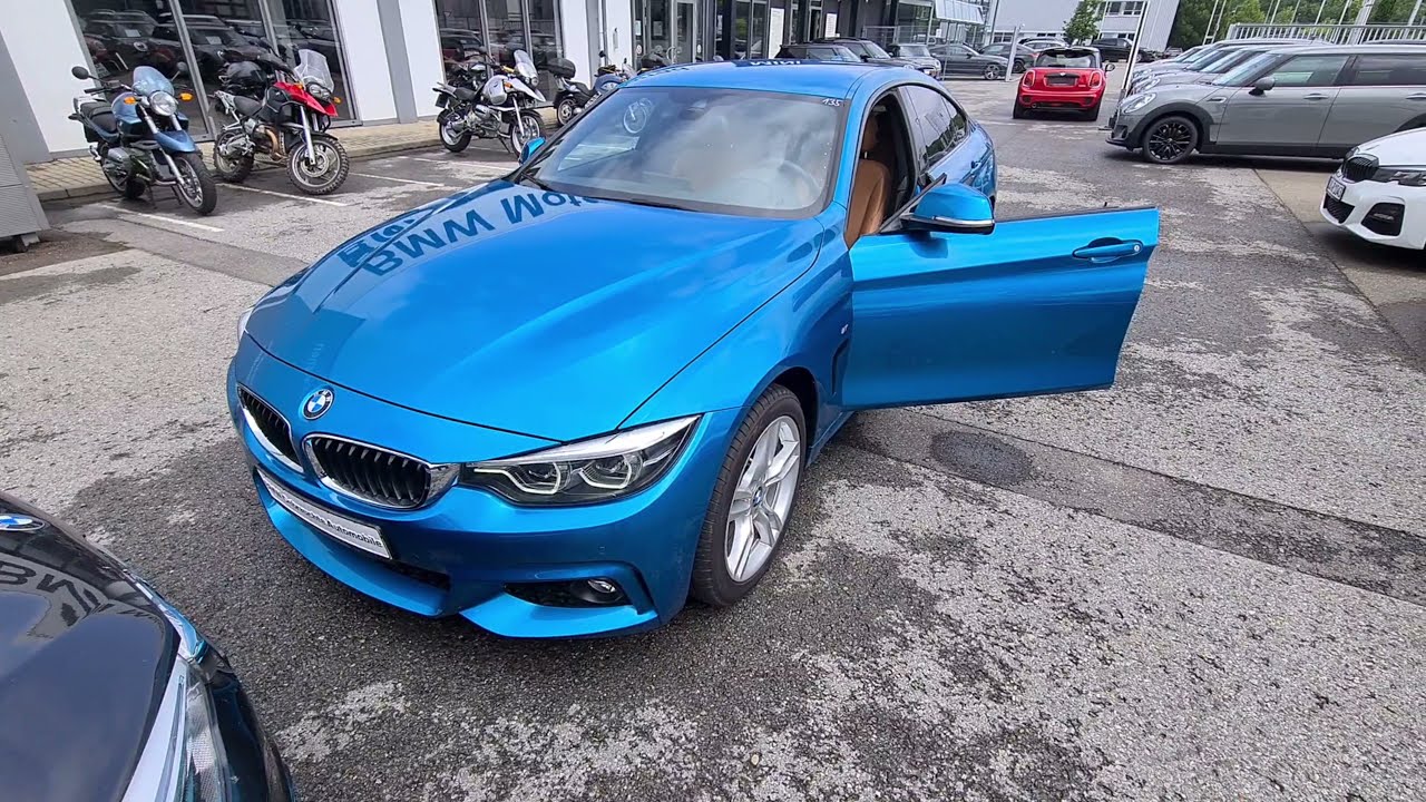 Германия: BMW 435D без аккумулятора и козырька