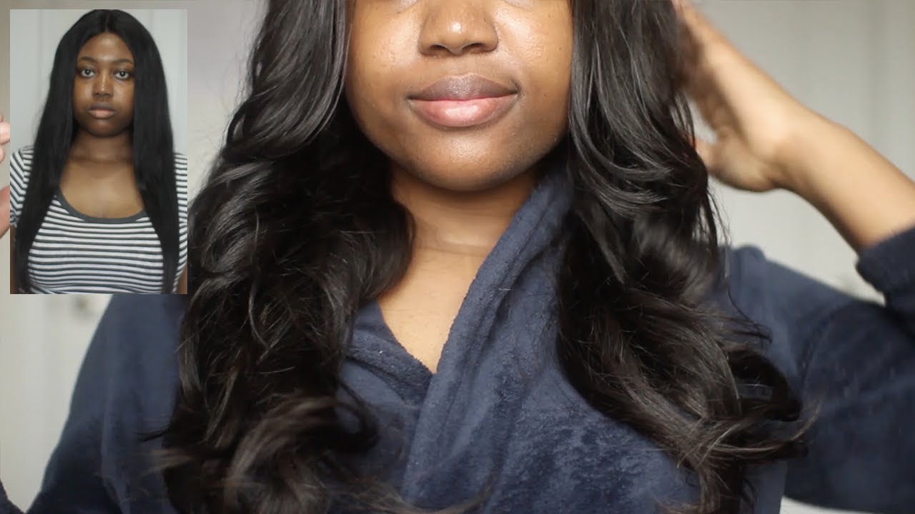 DIY KIM KARDASHIAN Long Layers and Bangs Ft Rosabeauty hair | Abbyliciouz