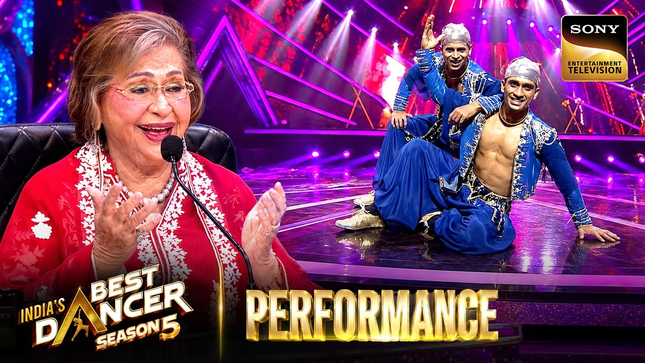 'Mehbooba Mehbooba' पर इस Duo को मिली Helen जी की Flying Kiss| India's Best Dancer S5 | Best Moments
