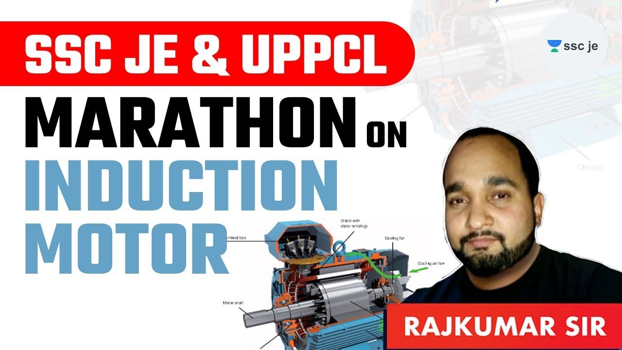 SSC/UPPCL JE 2020-21 | Marathon on Induction Motor by Rajkumar Singh