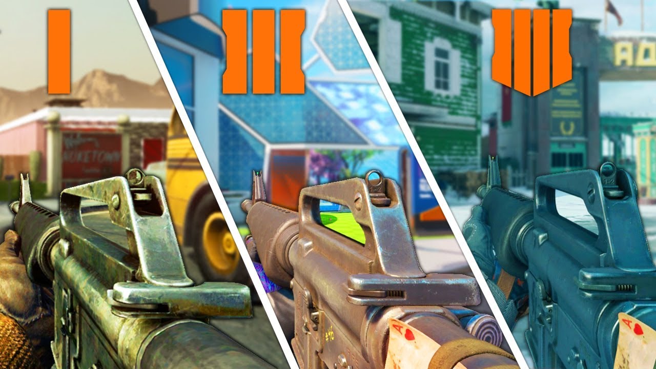 M16 во всех играх серии Black Ops! Какая винтовка ЛУЧШАЯ?! (BO1, BO3, BO4)