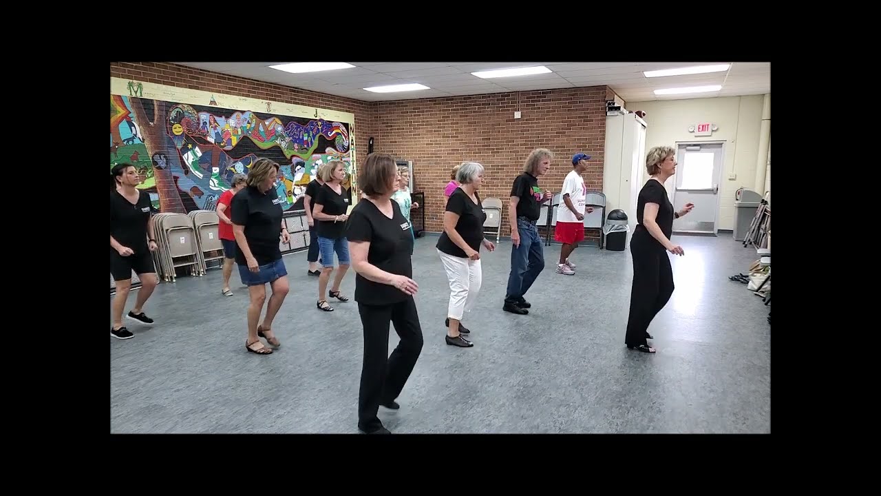 Gospel Song Line Dance by Sue Ann Ehmann (Demo)