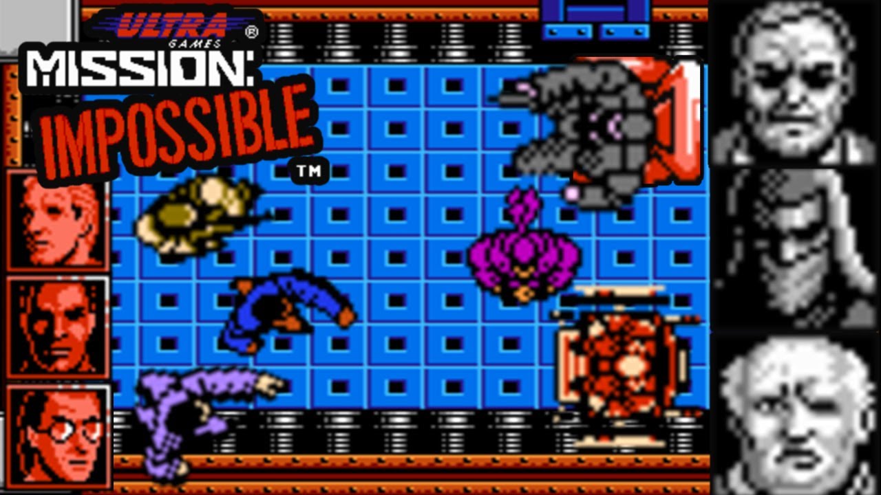 Mission: Impossible (NES) - All Bosses & Encounters [No Damage]