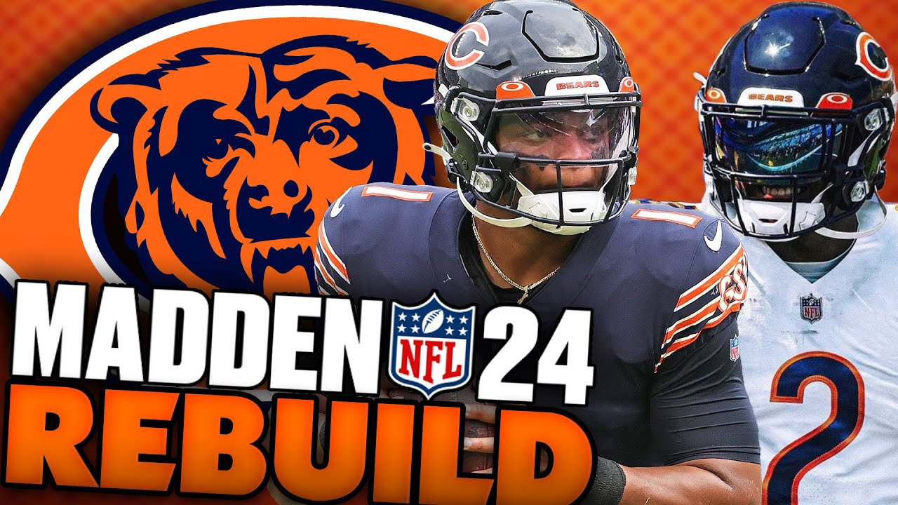 Rebuilding The Chicago Bears! Justin Fields and DJ Moore Become An Elite Duo! Madden 24 Franchise
