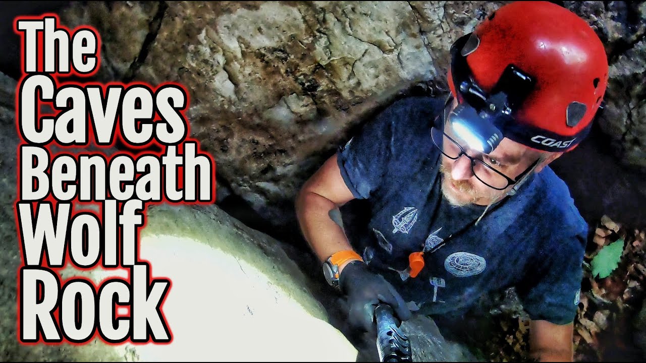 Exploring Quartzite Crevice Caves Beneath Wolf Rock | Catoctin Mountain Park