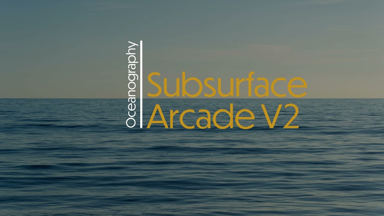 Subsurface Arcade | Oceanography edition V2 | Ocean floor mapping and data-driven music