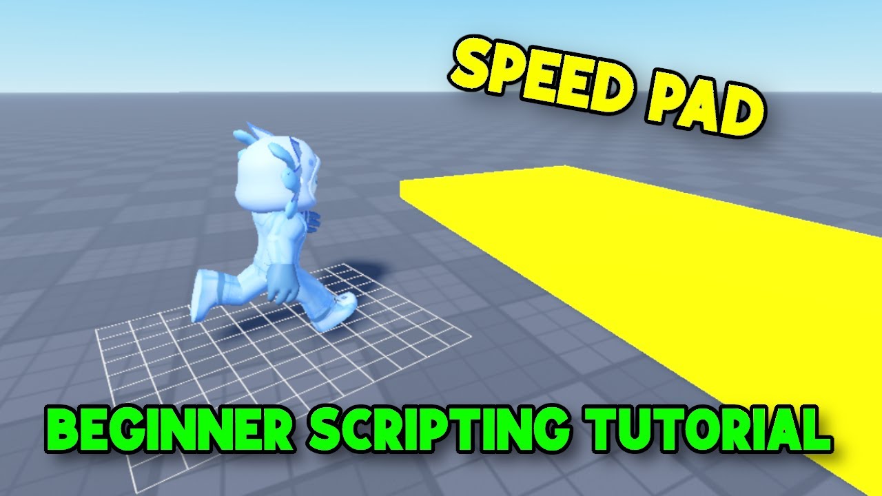Make a Speed Pad in 5 Minutes! (Beginner Scripting Tutorial)