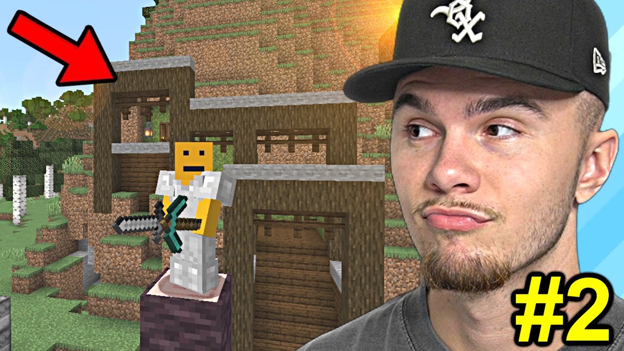 Building My First Minecraft Base! (FortCraft Ep.2)