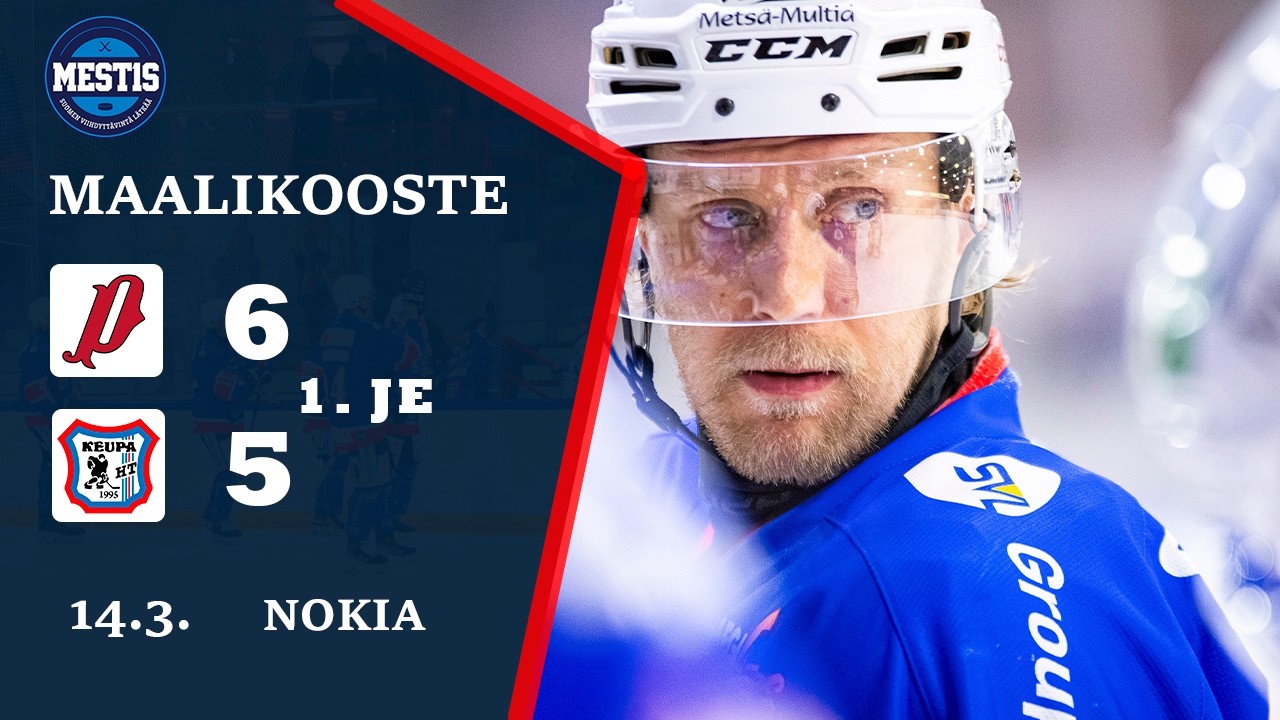 Maalikooste Pyry - KeuPa HT 14.3.2026 (6-5 1.JE)