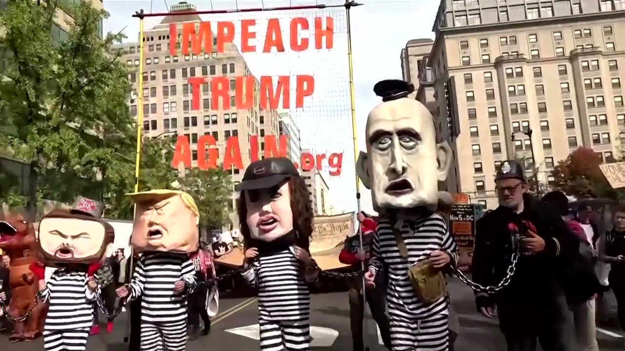 Массовые протесты «Нет королям!» осуждают Трампа в США и за рубежом | REUTERS