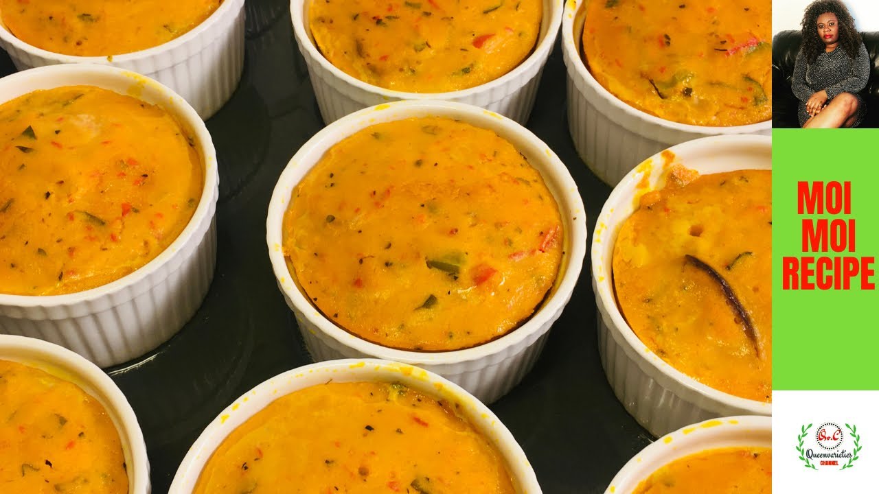 Самый вкусный нигерийский рецепт «мой-мой» (2 варианта) | ПРОСТОЙ ПОШАГОВЫЙ ВЕГАНСКИЙ МОИН-МОИН