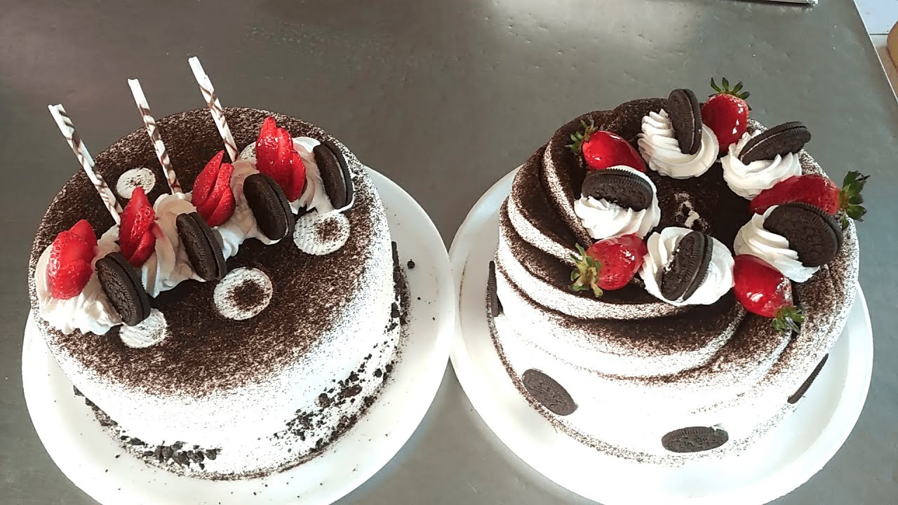 Estos pasteles con galletas oreo son geniales | Como decorar un pastel con OREO