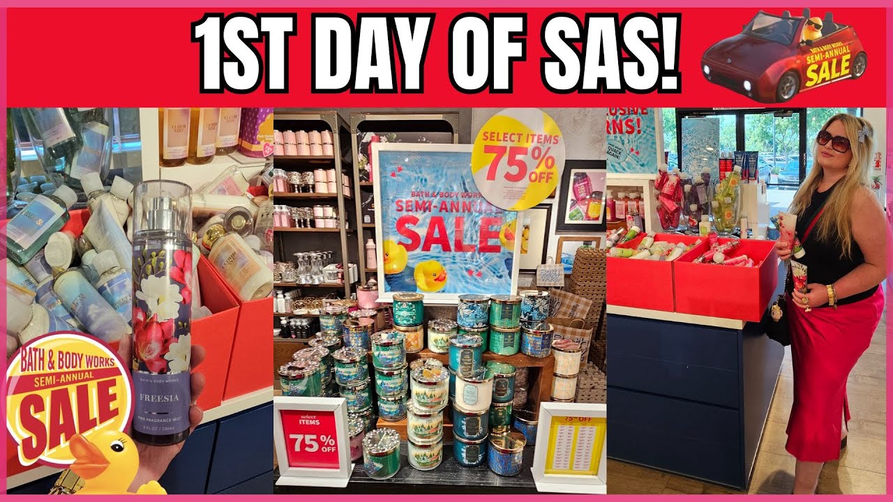 JACKPOT FINDS 1ST DAY OF SUMMER SAS 2024 | Store Walk Thru at Bath & Body Works #bathandbodyworks