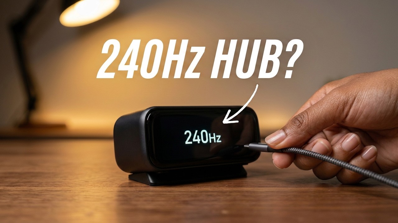 НАСТОЯЩИЙ USB-C хаб 240 Гц для вашего монитора с высокой частотой обновления! &mdash; Обзор Anker Smart...