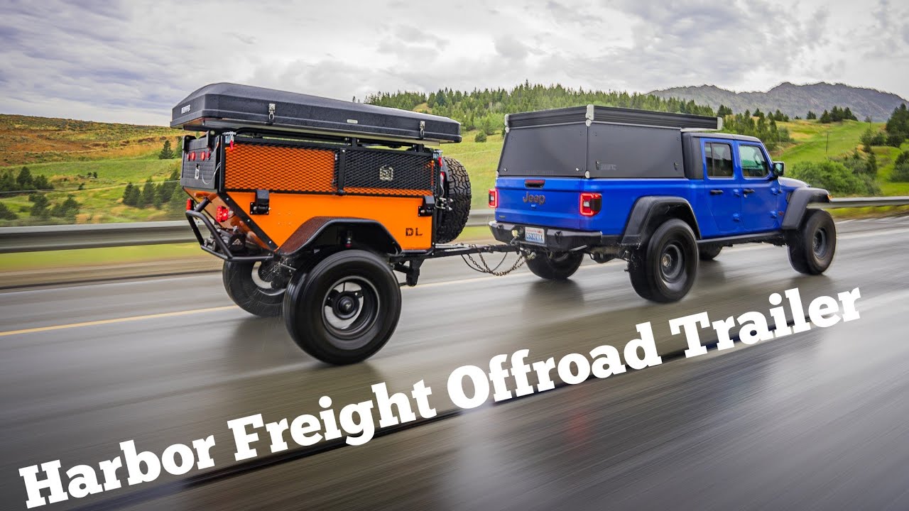 It Moves! Harbor Freight Trailer Build Episode 11